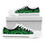 Yap Low Top Canvas Shoes - Green Tentacle Turtle - Polynesian Pride