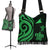 Tokelau Boho Handbag - Green Tentacle Turtle - Polynesian Pride