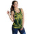 Hawaii Kanaka Polynesian Football Jersey Racerback Tank - Green - Bernice Style - AH - Polynesian Pride