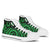 Pohnpei High Top Shoes - Green Tentacle Turtle - Polynesian Pride