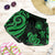 Samoa Women's Short - Green Tentacle Turtle Women Green - Polynesian Pride