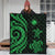 Marshall Islands Premium Quilt - Green Tentacle Turtle - Polynesian Pride