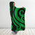 Guam Hooded Blanket - Green Tentacle Turtle - Polynesian Pride