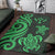 Kosrae Area Rug - Green Tentacle Turtle - Polynesian Pride