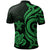 Nauru Polo Shirt Green Tentacle Turtle - Polynesian Pride