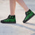 Marshall Islands High Top Shoes - Green Tentacle Turtle - Polynesian Pride