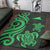 Tokelau Area Rug - Green Tentacle Turtle - Polynesian Pride