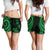 Guam Women's Short - Green Tentacle Turtle - Polynesian Pride