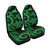 Tokelau Car Seat Covers - Green Tentacle Turtle - Polynesian Pride