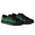 Kosrae Low Top Canvas Shoes - Green Tentacle Turtle - Polynesian Pride