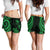 Hawaii Women's Short - Green Tentacle Turtle - Polynesian Pride