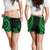 Cook Islands Women's Short - Green Tentacle Turtle - Polynesian Pride