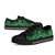 Tahiti Low Top Canvas Shoes - Green Tentacle Turtle - Polynesian Pride