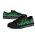 Yap Low Top Canvas Shoes - Green Tentacle Turtle - Polynesian Pride