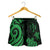 Kosrae Women's Short - Green Tentacle Turtle - Polynesian Pride