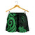 Chuuk Women's Short - Green Tentacle Turtle - Polynesian Pride