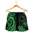 Cook Islands Women's Short - Green Tentacle Turtle - Polynesian Pride