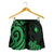 Marshall Islands Women's Short - Green Tentacle Turtle - Polynesian Pride