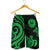 Tahiti Men's Short - Green Tentacle Turtle - Polynesian Pride