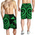 Tokelau Men's Short - Green Tentacle Turtle - Polynesian Pride