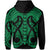 Hawaii Polynesian Zip Hoodie In My Heart Ryan Style Green - Polynesian Pride