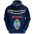 Guam Polynesian Hoodie Vibes Version Unisex Blue - Polynesian Pride