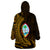 Guam Wings Style Gold Version Wearable Blanket Hoodie LT9 - Polynesian Pride