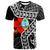 Guam T Shirt Hibiscus Ft Polynesian Pattern Unisex Black - Polynesian Pride