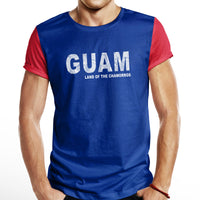 Guam T Shirt Land of The Chamorros A6 Unisex Blue - Polynesian Pride