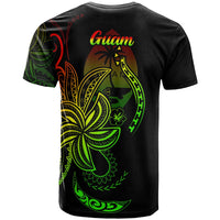 Guam T Shirt Country Code With Seal - Polynesian Pride