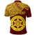 Custom Haapai High School Polo Shirt Maroon and Gold LT4 - Polynesian Pride