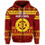 Custom Haapai High School Christmas Zip Hoodie Simple Style LT8 - Polynesian Pride