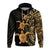 Polynesian Turtle Hoodie Honu Family Gold LT4 - Polynesian Pride