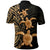 Polynesian Turtle Polo Shirt Honu Family Gold LT4 - Polynesian Pride