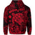 Custom Hawaii Turtle Polynesian Hoodie Plumeria Flower Unique Style Red LT8 - Polynesian Pride