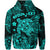 Custom Hawaii Turtle Polynesian Hoodie Plumeria Flower Unique Style Turquoise LT8 - Polynesian Pride