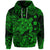 Custom Hawaii Turtle Polynesian Hoodie Plumeria Flower Unique Style Green LT8 - Polynesian Pride