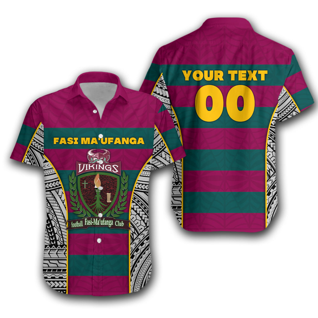 (Custom Personalised) Fasi Maufanga Football Hawaiian Shirt Polynesian Style LT16 Unisex Maroon - Polynesian Pride