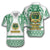 (Custom Personalised) Saineha Tonga Hawaiian Shirt Tattoo Style Special - Class of - LT16 Unisex Green - Polynesian Pride