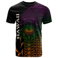 Hawaii T Shirt Hawaii SealRocket Style Unisex Black - Polynesian Pride