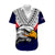 American Samoa Matching Dress and Hawaiian Shirt Bald Eagle with Polynesian Pattern LT9 - Polynesian Pride