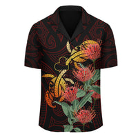 (Personalized) Hawaii Turtle Lehua Flower Polynesian Shirt - Lehua Style - AH - Polynesian Pride