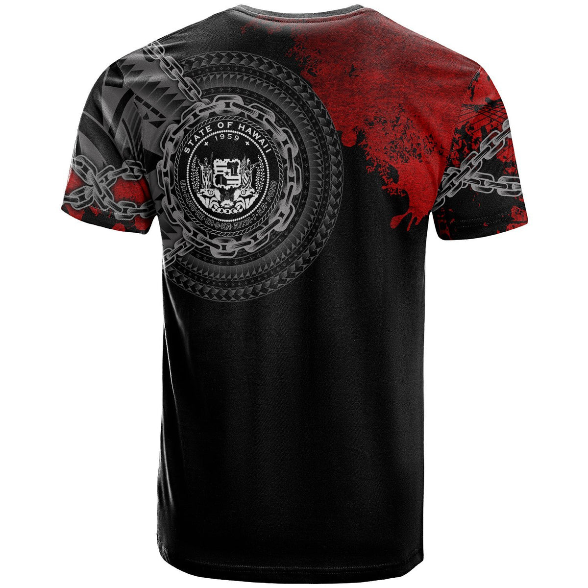 Hawaii Polynesian T Shirt Polynesian Chain Style - Polynesian Pride