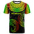 Hawaii Custom T Shirt Unique Serrated Texture Reggae Unisex Reggae - Polynesian Pride