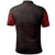 New Zealand Maori Polo, Polynesian Turtle Tattoo Polo Shirt Red - Polynesian Pride