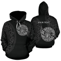 Maori Tiki New Zealand Custom Hoodie - Polynesian Pride