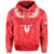 Tonga Rugby Hoodie Polynesian With Coat of Arms Style Unisex Red - Polynesian Pride