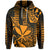 Custom Hawaii Kanaka Map Hoodie Orange Style LT6 Unisex Orange - Polynesian Pride