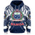 Vibe Hoodie Samoa Hoodie Unisex Blue - Polynesian Pride