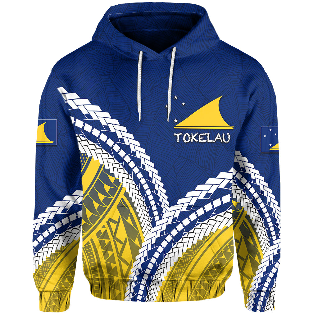 Custom Tokelau Hoodie LT6 Unisex Blue - Polynesian Pride